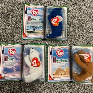 McDonalds teenie beanie legends set